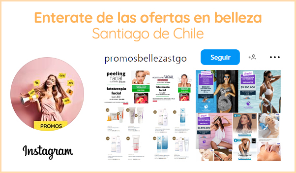 Promos de belleza en Santiago de Chile