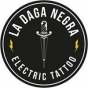 Logo empresa: la daga negra electric tattoo