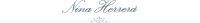 Logo empresa: nina herrera